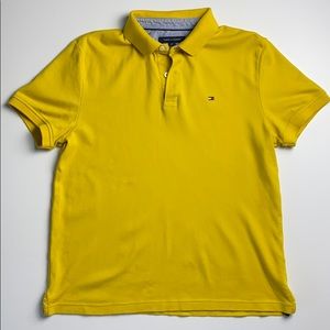 Tommy Hilfiger yellow t shirt